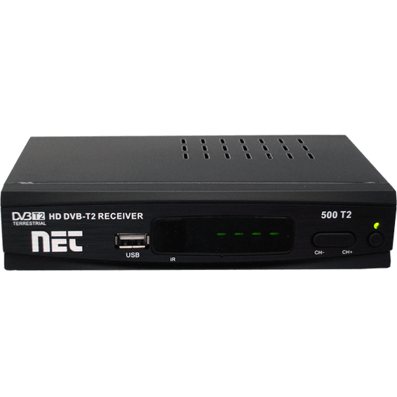 NET Prijemnik zemaljski,DVB-T2,Scart,HDMI,RF Modulator, displey - 500 T2