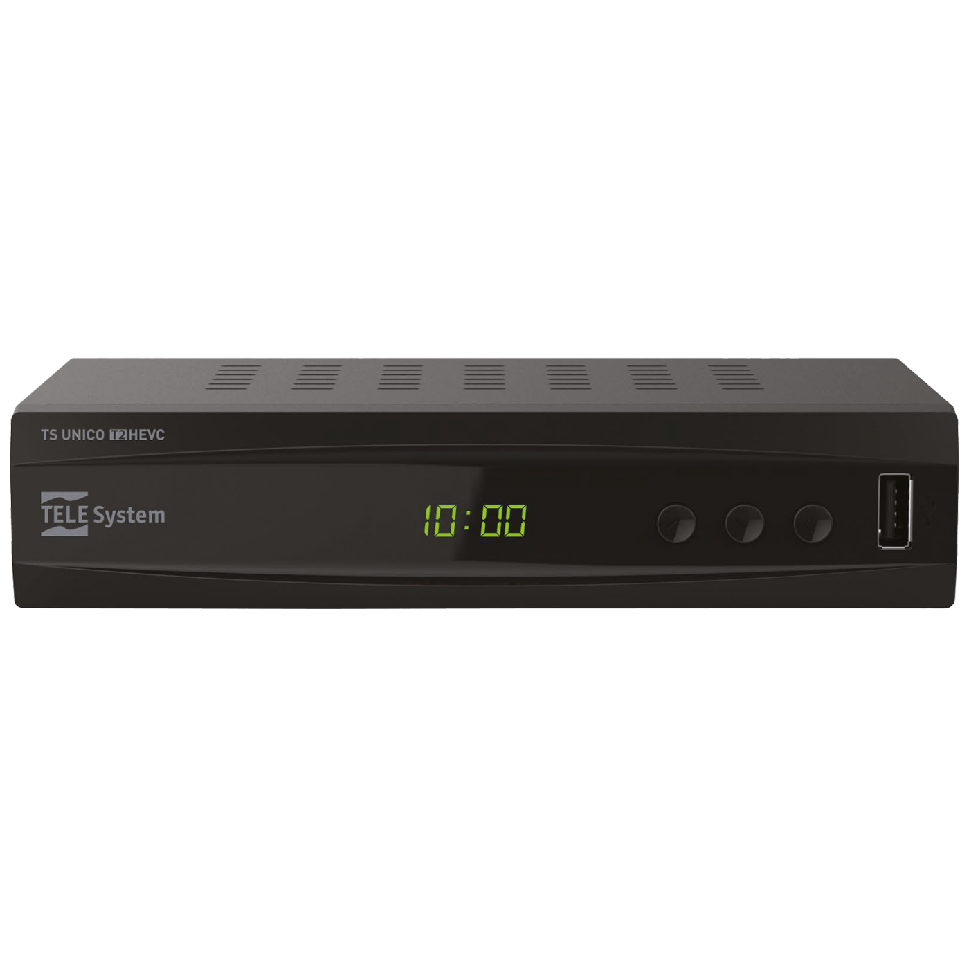 TELE System Prijemnik zemaljski, DVB-T/T2, H.265/HEVC, HDMI,Scart - TS Unico