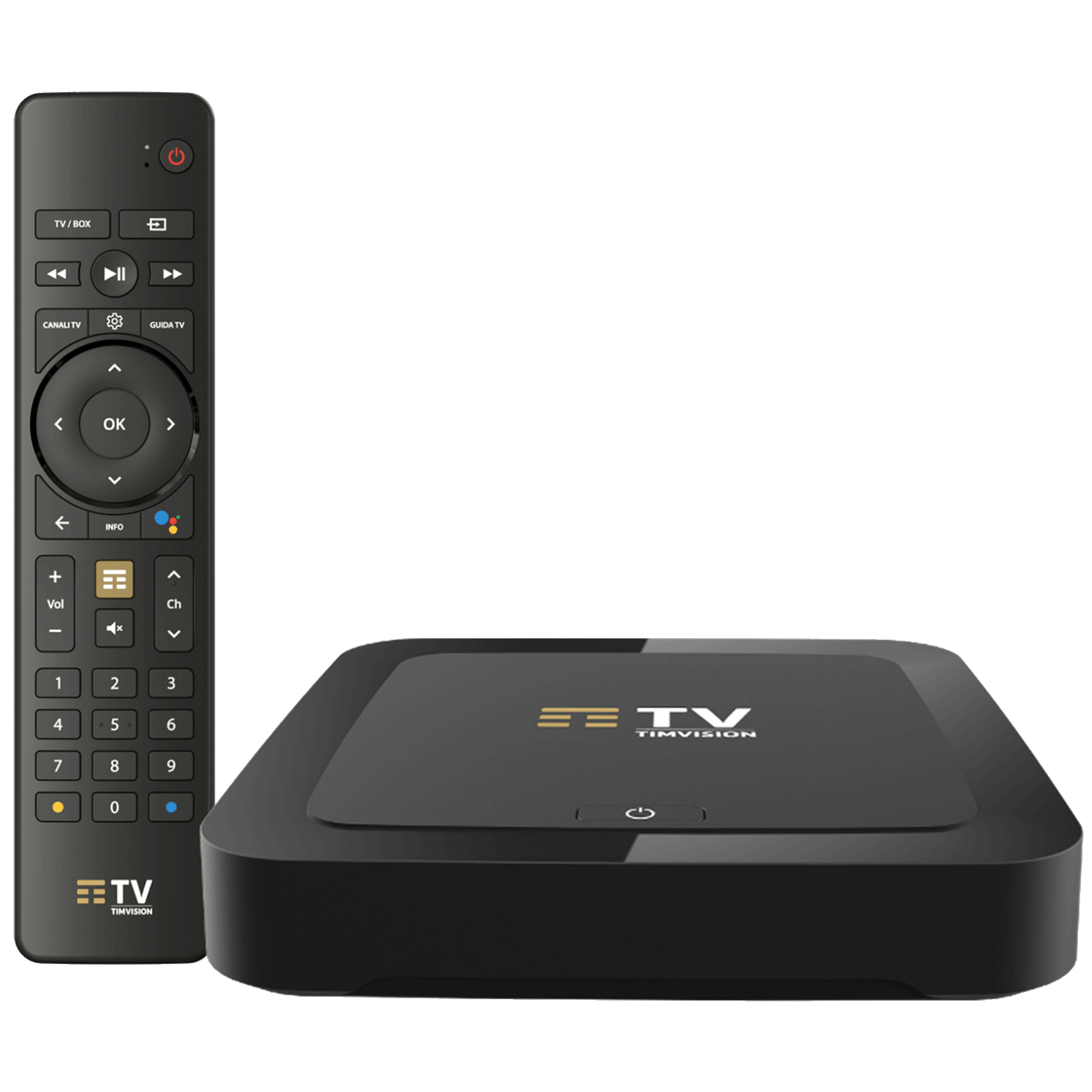 Tim Prijemnik zemaljski@Android, DVB-T2, 4K UHD, WiFi, BLuetooth - TIMVISION Box Sagemcom