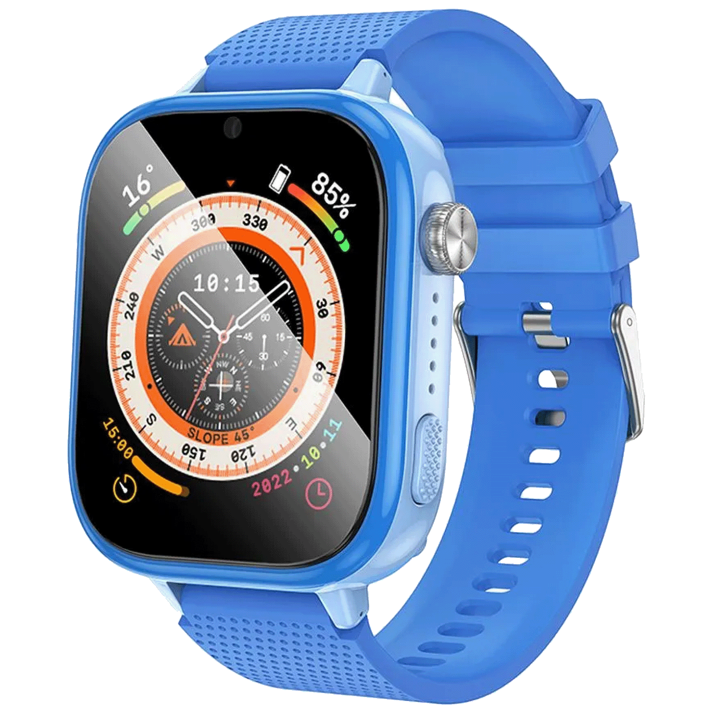 hoco. Pametni sat za djecu, 1.83" ekran, 4G, Nano SIM - Y101 Blue