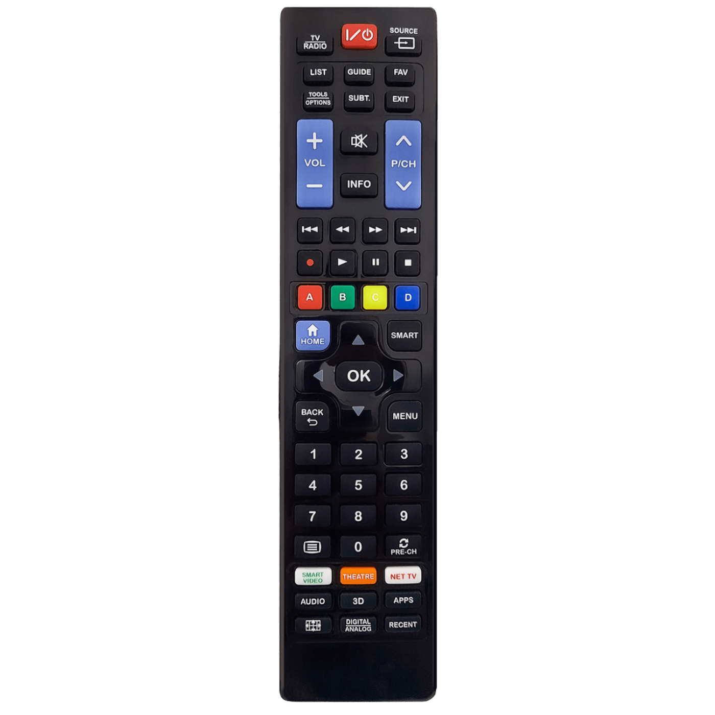 Superior Daljinski upravljač za LG/Samsung/Sony/Philips/Panasonic - Ready5 Smart Extended