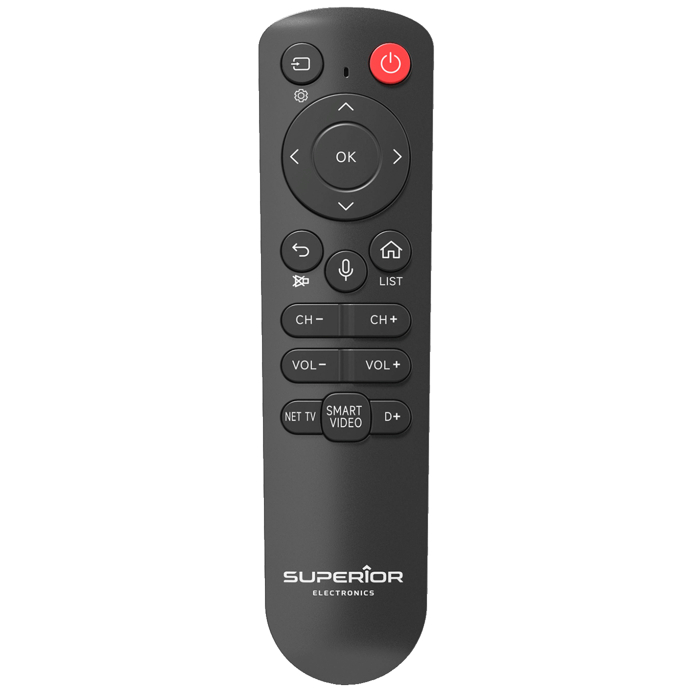 Superior Daljinski upravljač za LG Smart s glasovnim funkcijama, BT - RC LG Voice