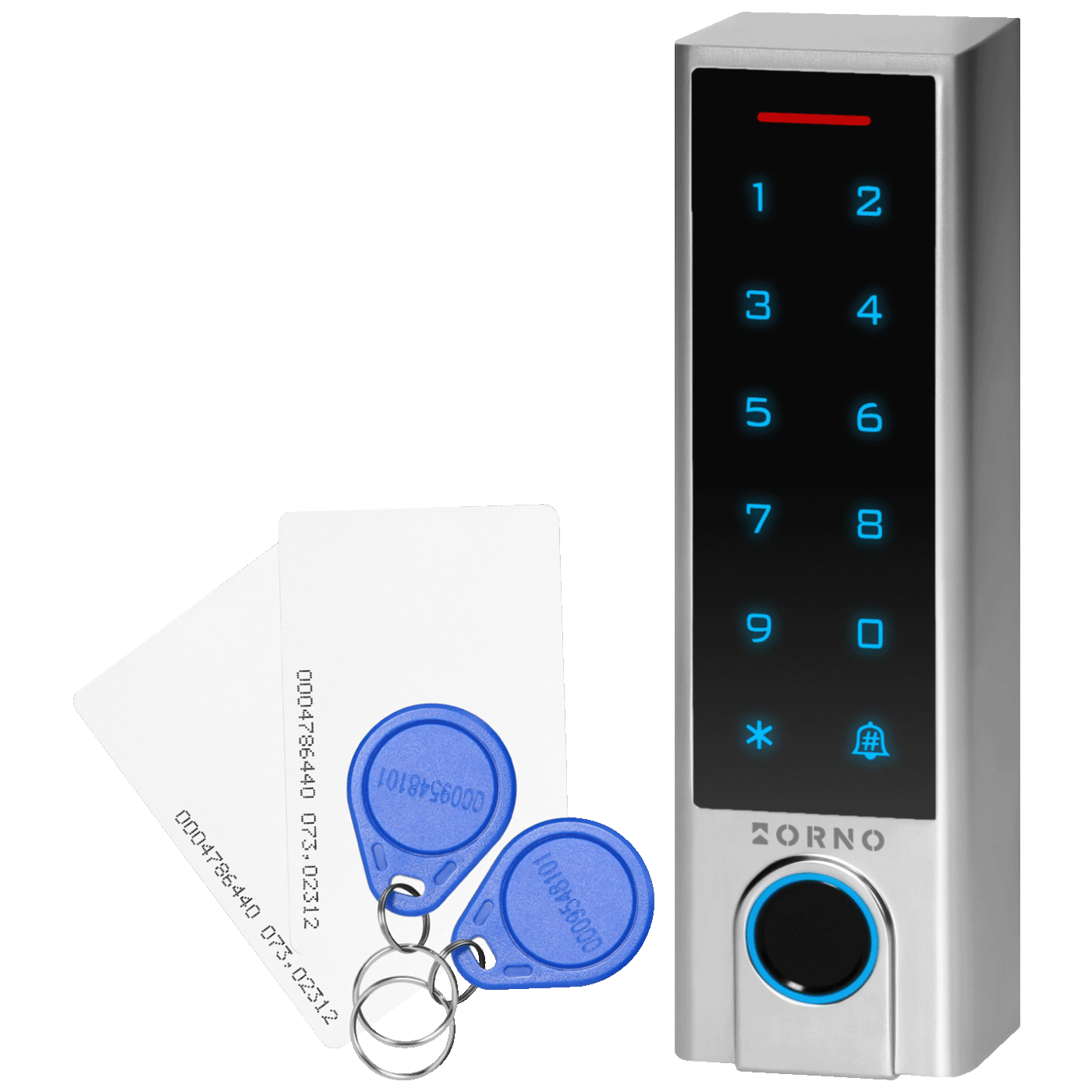 Orno Tastatura sa RFID karticom,Tag reader,fingerprint,WiFI,IP68 - OR-ZS-830