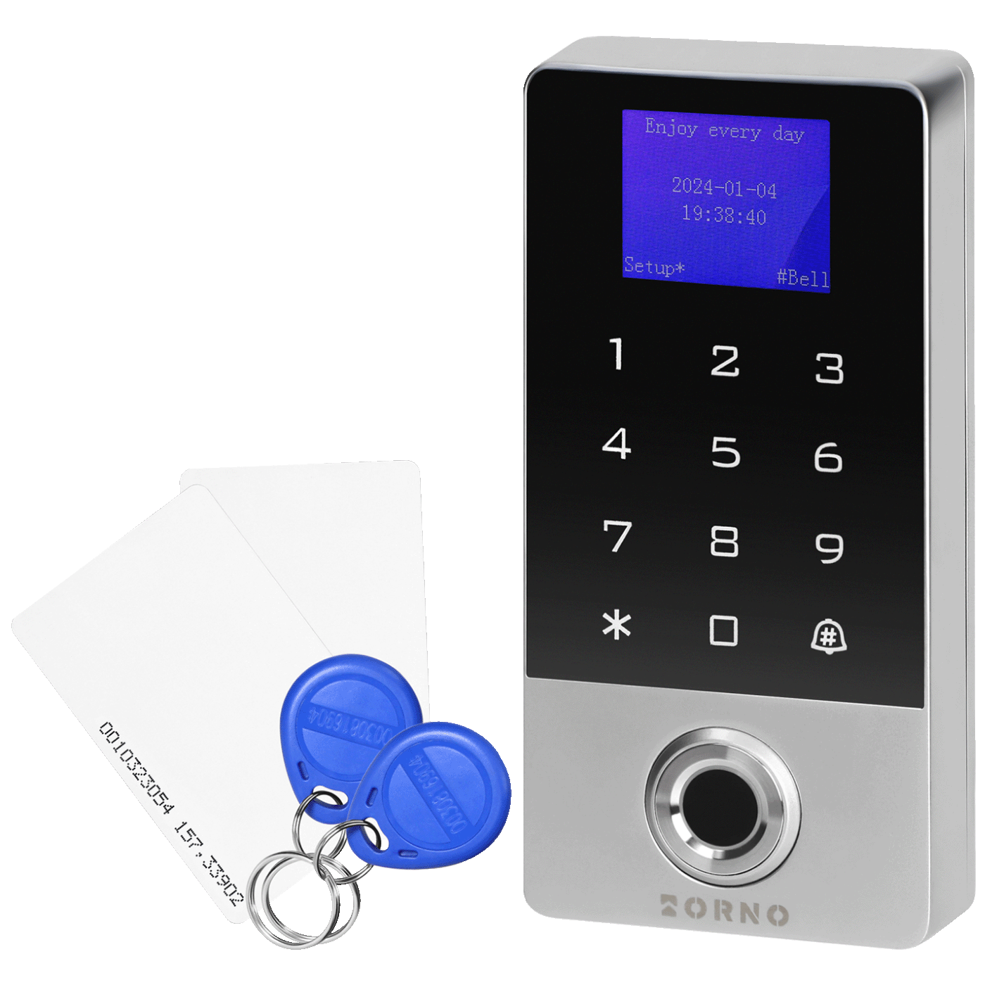 Orno Tastatura sa RFID karticom,Tag reader,fingerprint,WiFI,IP68 - OR-ZS-829