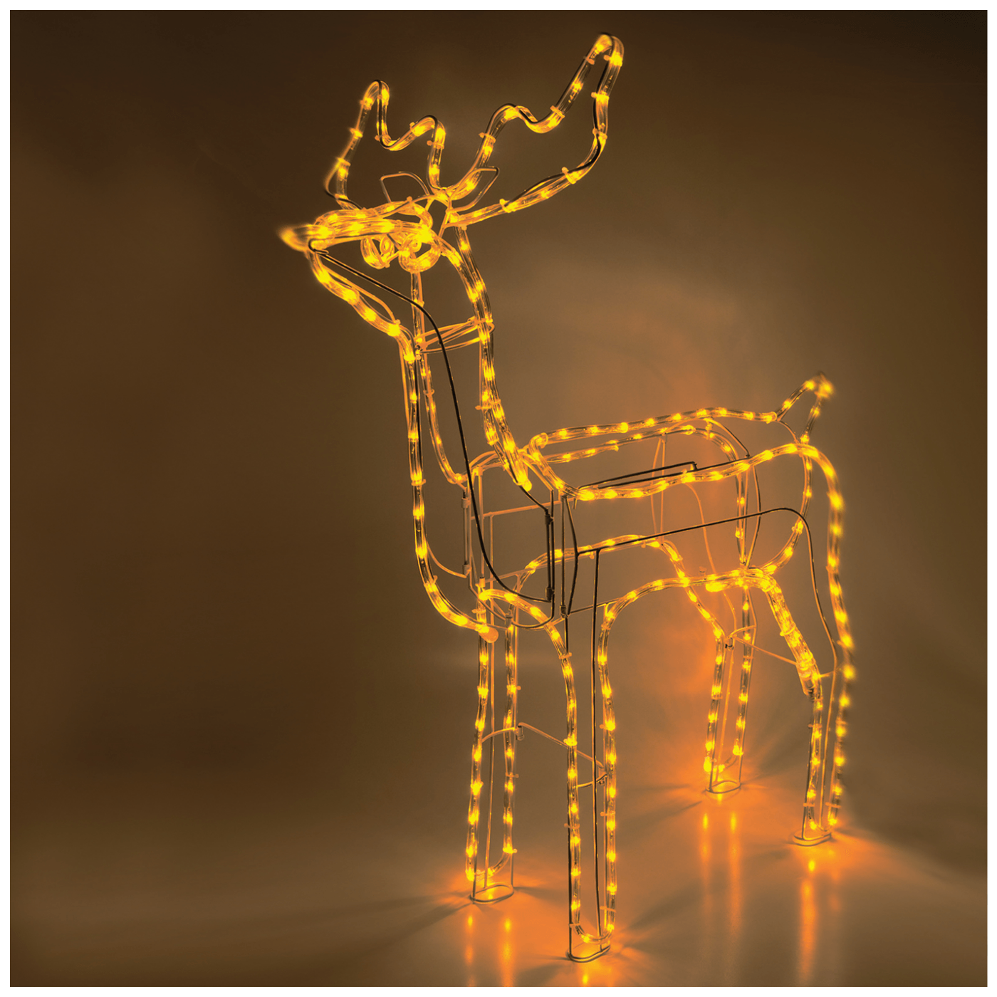 home Dekorativna rasvjeta, LED 3D figura, jelen - ROPE 1