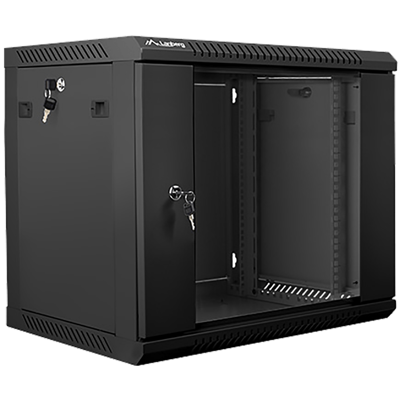 Lanberg Rack Ormar, 600 / 507 / 450 mm - RACK CABINET 9U, 19", Black