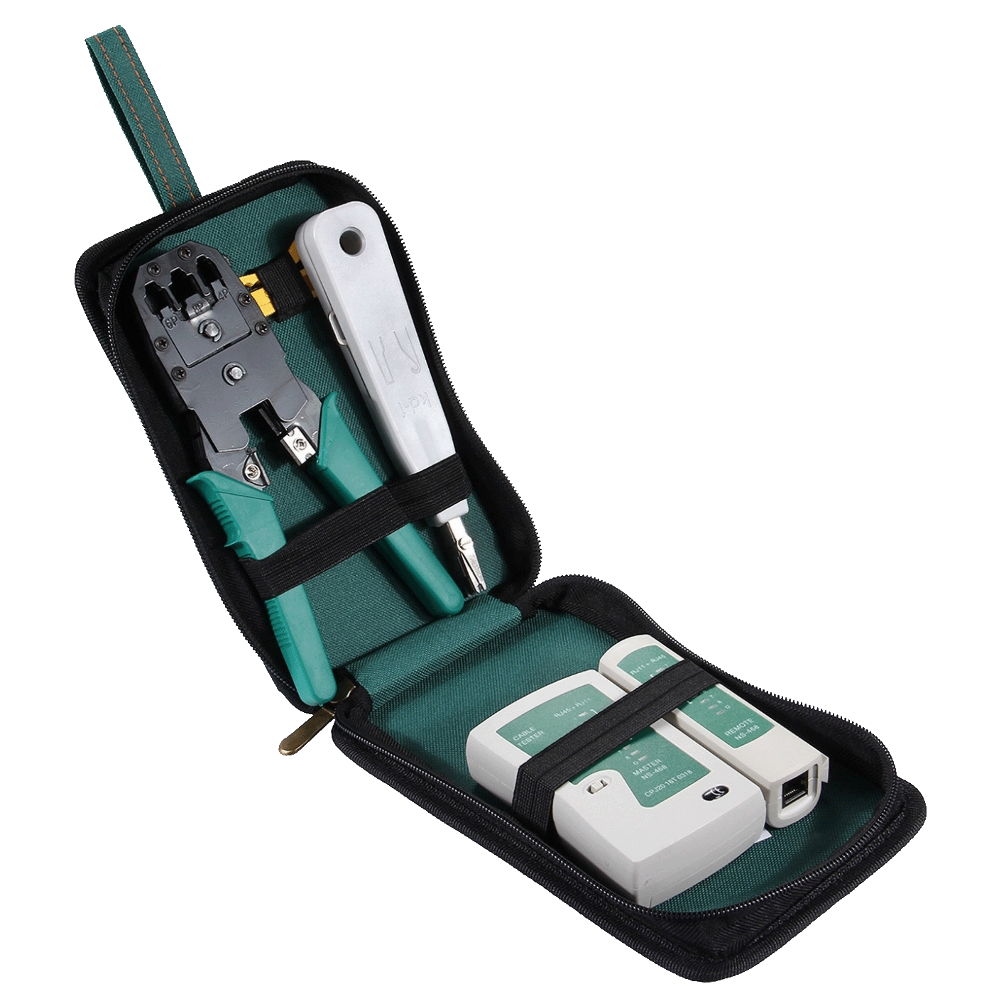 NN-Su Alat za motažu LAN i telefonskih konektora, set - 5in1 RJ45/RJ11/Cat5/Cat6 Tools