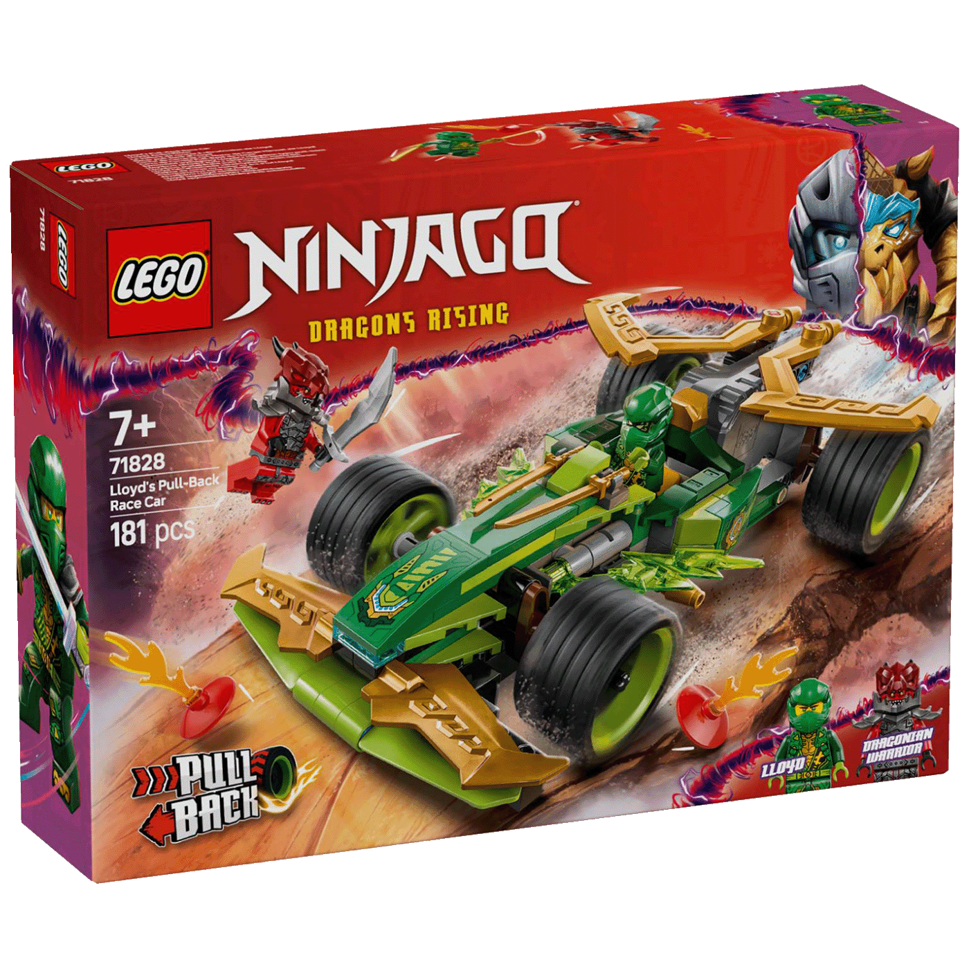 Lego Lloydov trkaći auto na povlačenje, LEGO Ninjago