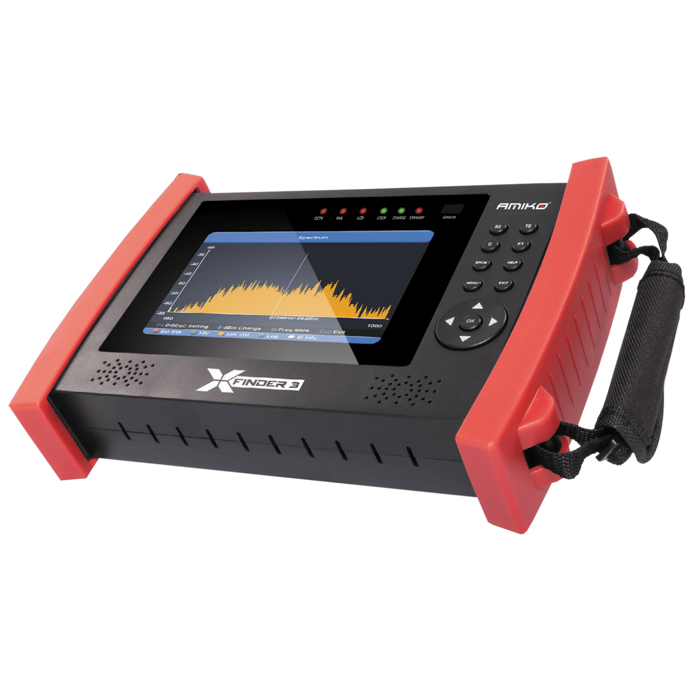 Amiko Instrument mjerni,profi,7" LCD , DVB-S2/T2/C, H.256 - X-FINDER 3