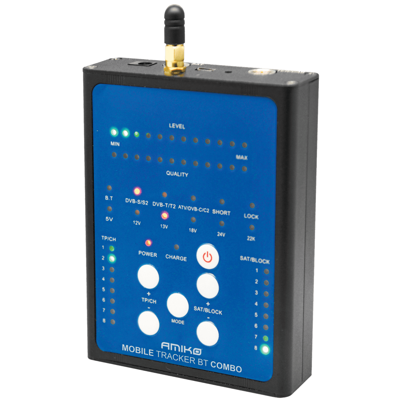 Amiko Instrument mjerni, DVB-S2/T2/C, Bluetooth - Mobile Tracker BT Combo