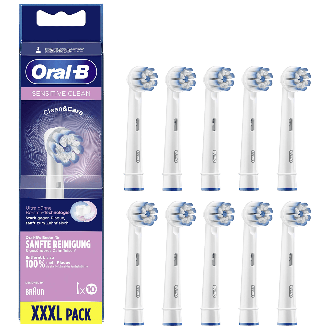 Braun Nastavci za električnu četkicu za zube Oral-B, 10 kom - EB60-10