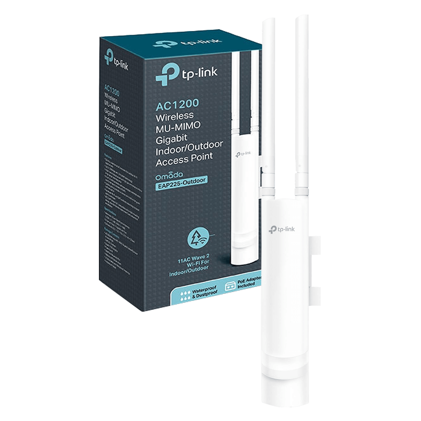 TP-LINK Wireless MU-MIMO Access Point, Dual Band, do 1200Mbps - EAP225-Outdoor