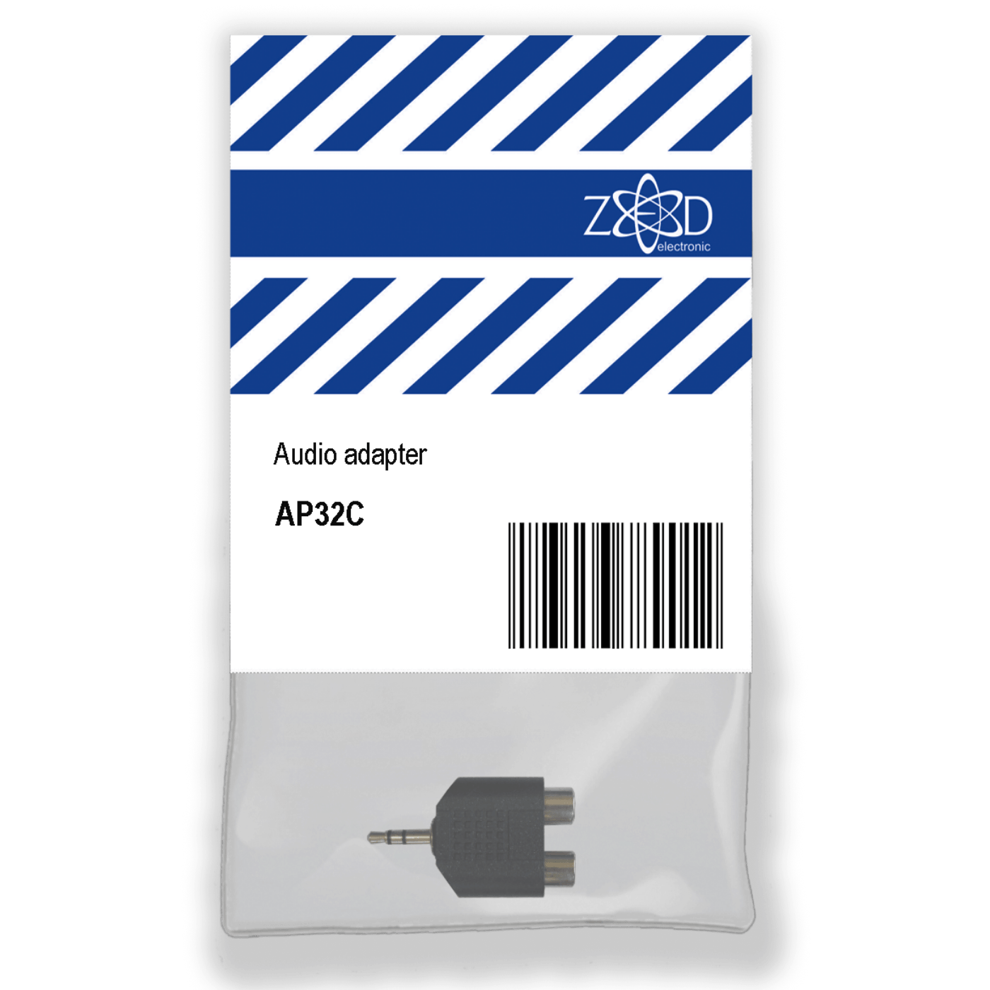 ZED electronic Jack 3.5mm muški na RCA činč ženski x 2 - AP32C