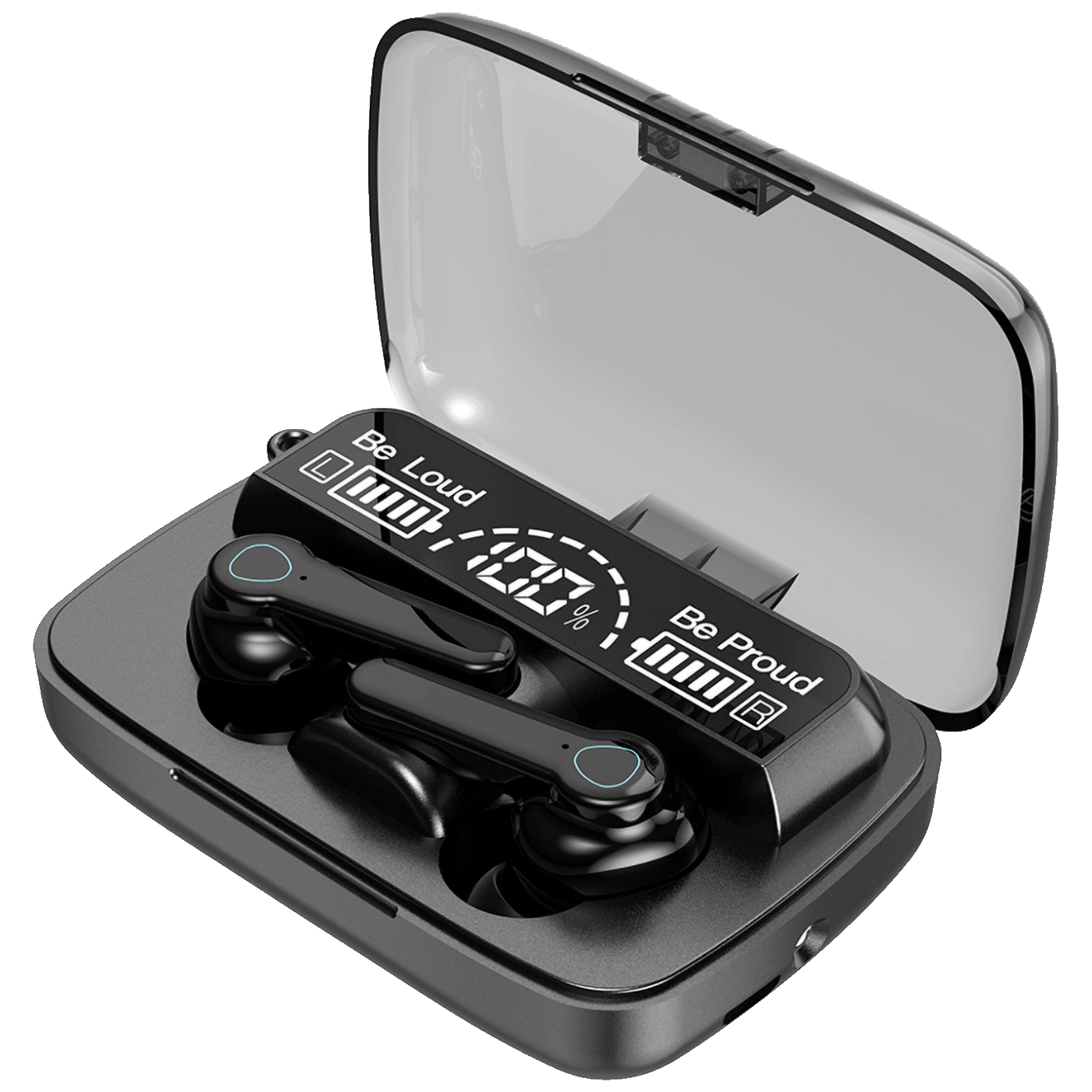 MeanIT Slušalica bežična sa mikrofonom, Bluetooth - TWS B400 Black