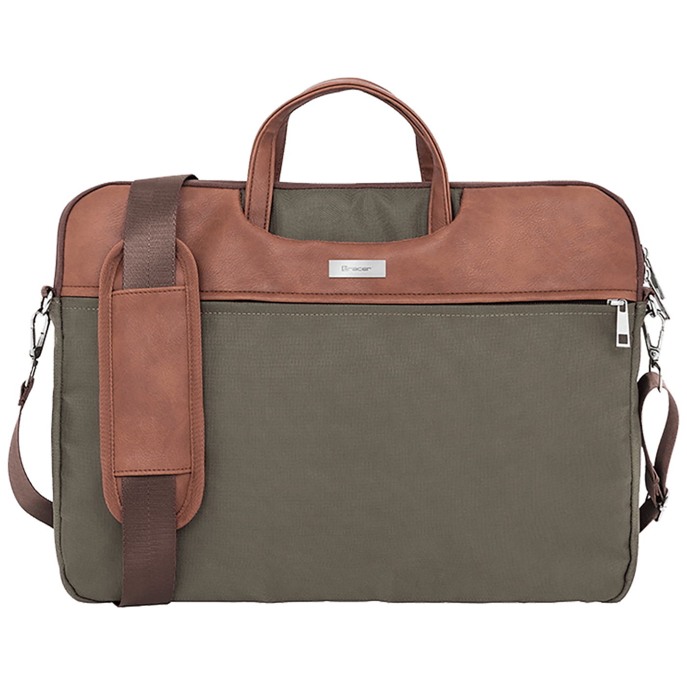 Tracer Torba za laptop 15,6", eko koža, Green PU - NOTEBOOK BAG - GREEN PU