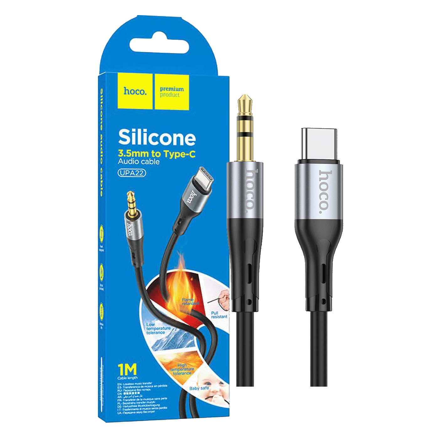 hoco. Audio kabl USB type C na 3.5 mm, dužina 1 met. - UPA22