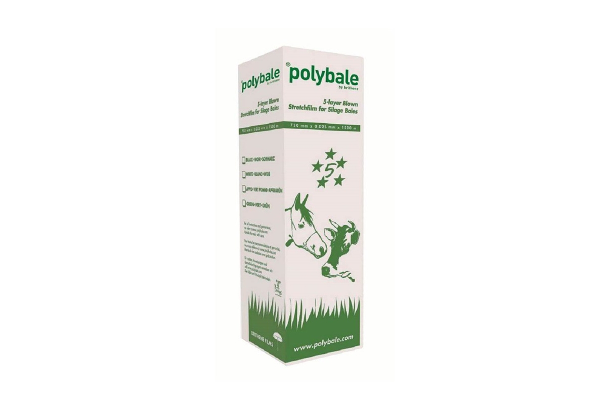 Agrostreč folija za silažu 0.50 x 1800m ,25mic.,zelena - berry bpi