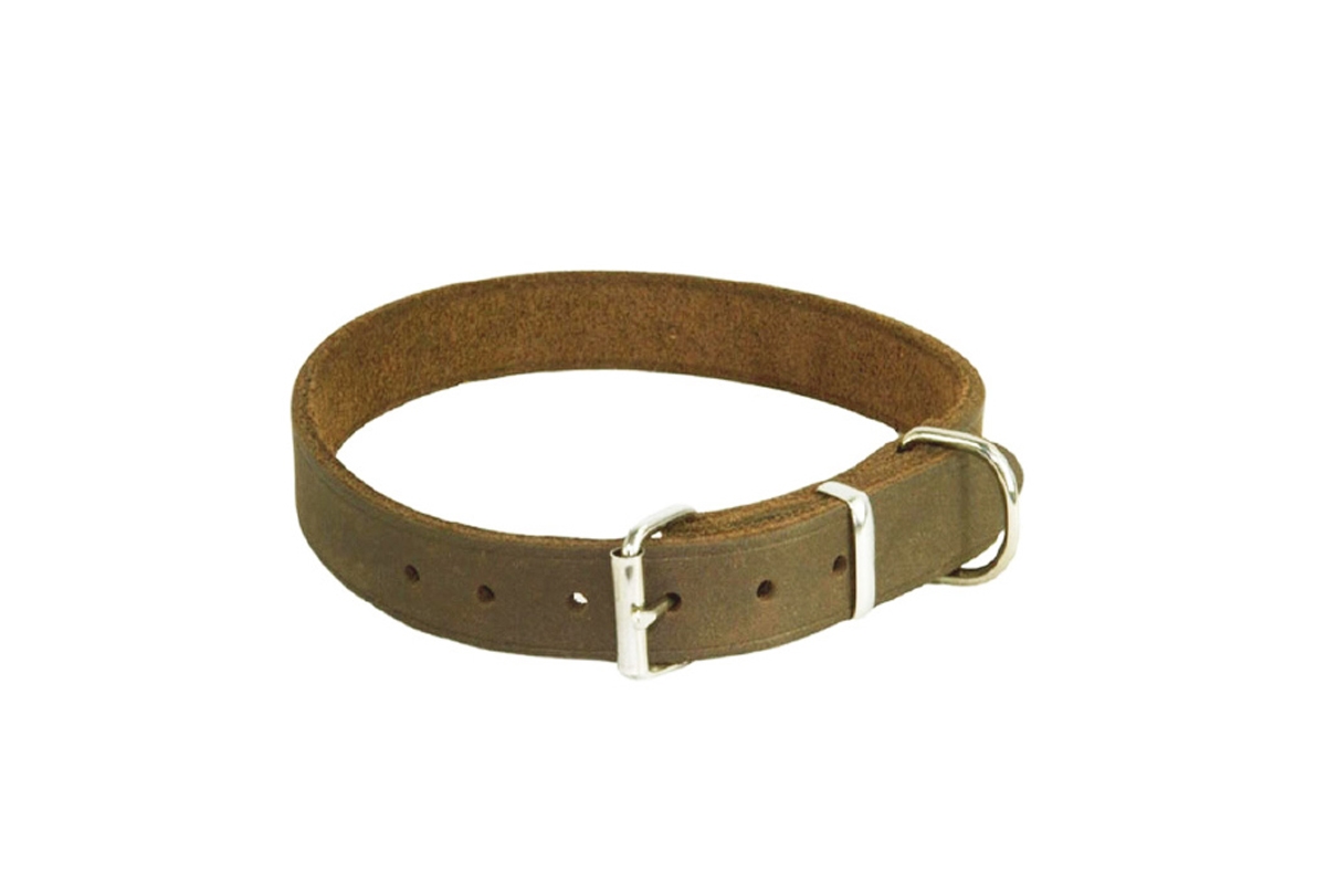 Ogrlica kozna 15x400-015L