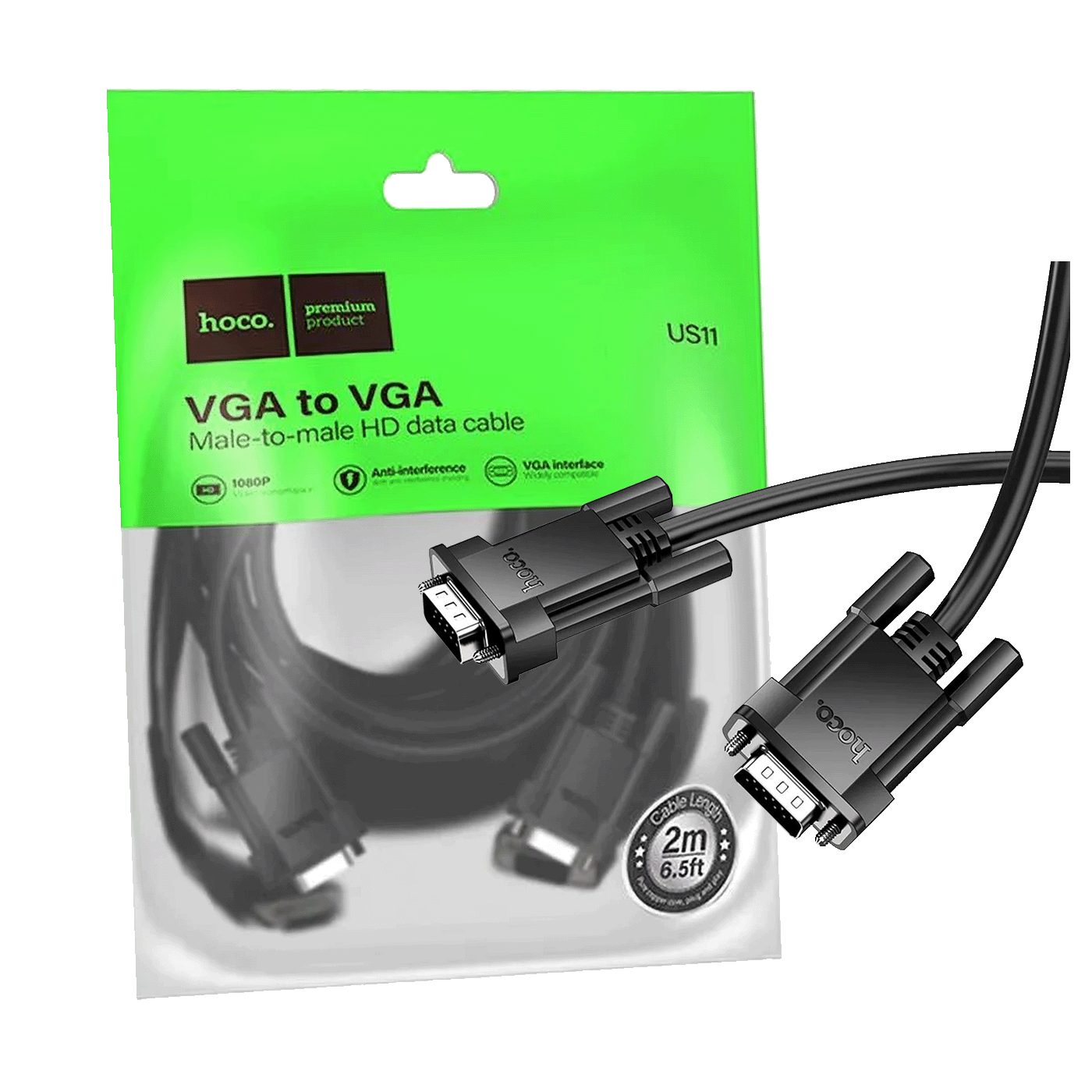 hoco. VGA (monitor) kabl, dužina 1 met. - US11