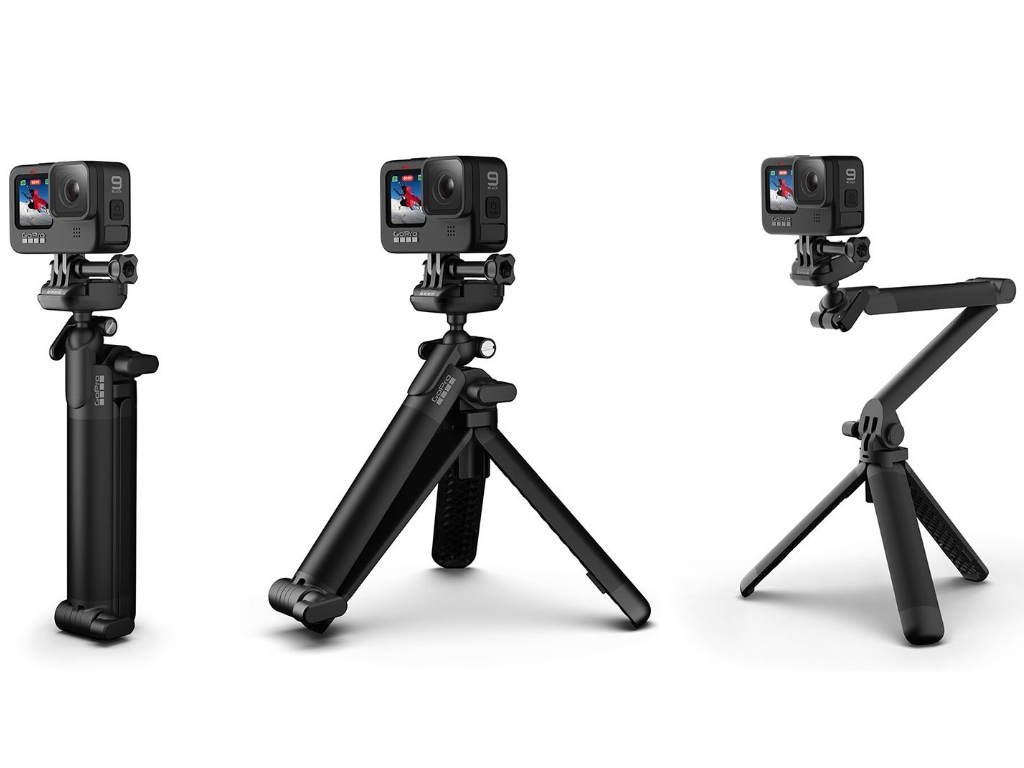GoPro 3-Way selfie stick,ergonomski nosač kamere,stativ podesiv po visini, za sve kamere