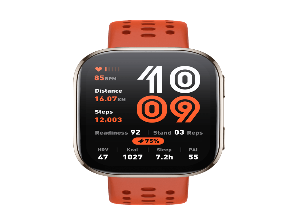 Amazfit Bip 6 RedVibrant 1.97" Display, 24/7health monitoring, 14 days baterry life