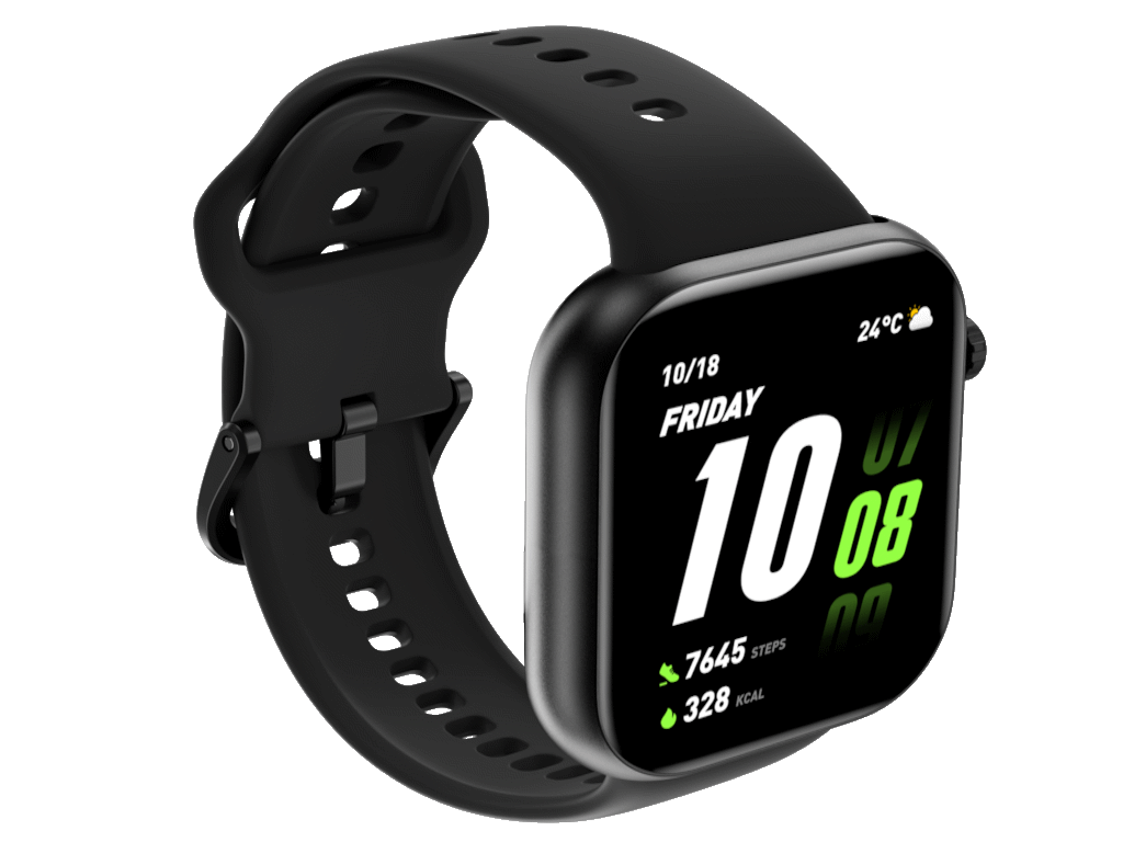 HONOR Choice Watch 2i Black1.85 AMOLED, 14 days baterrylife, Bluetooth call, 109 Sports type