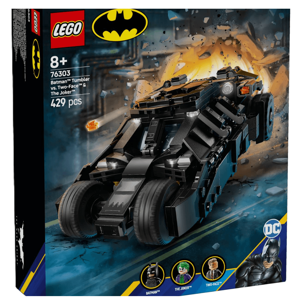 Lego Batman s Tumblerom protiv Two Facea
