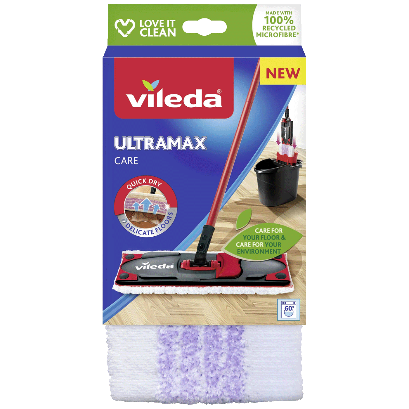 Vileda Navlaka za čišćenje poda, Ultramax Care Mop Refill