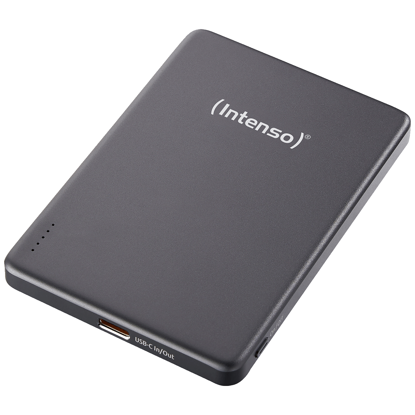 (Intenso) Prijenosni punjač za mobitele i tablete 5000mAh, bežični - POWERBANK MW5000 Gray