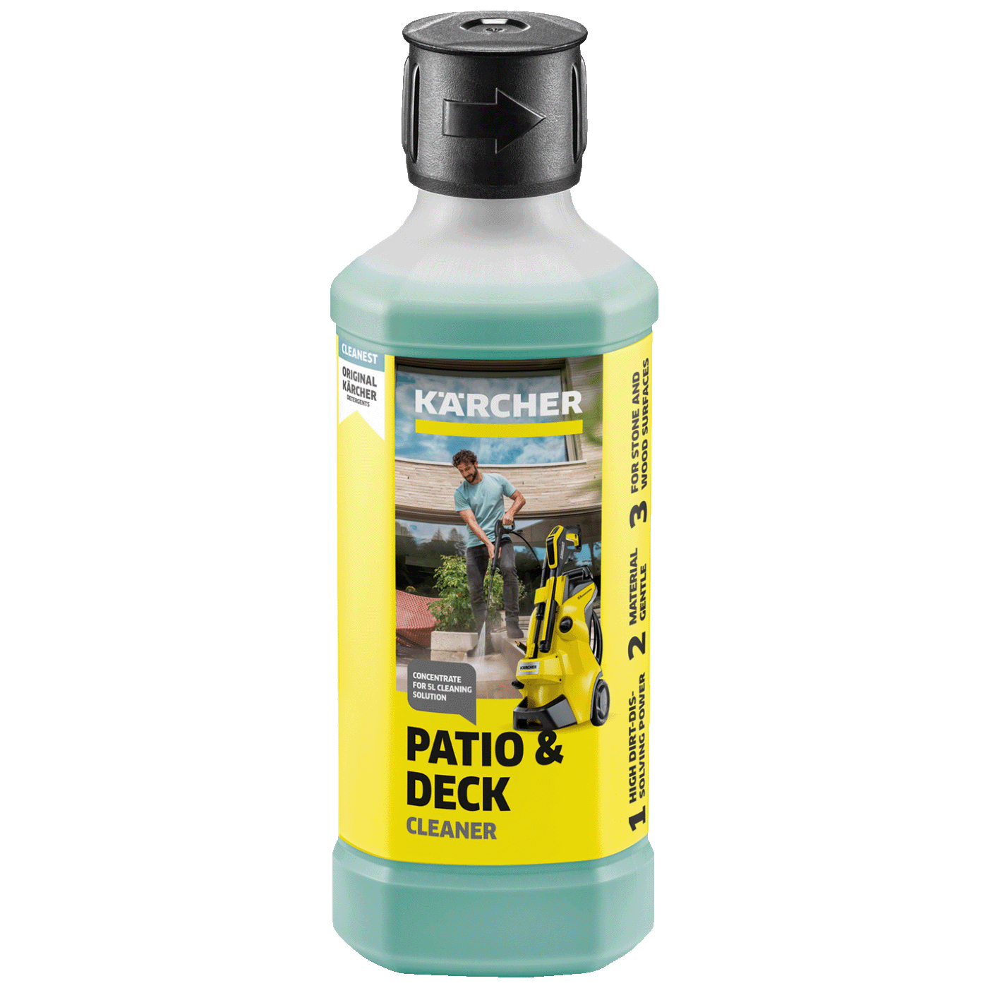 Karcher Deterdžent za čišćenje balkona i terasa drvo/ kamen, 0.5 l. - RM 564
