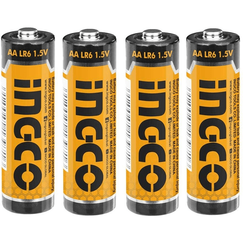 INGCO BATERIJE ALKALNE AA LR3 1,5V HAB2A01 4/1