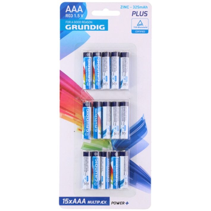 GRUNDIG BATERIJE R03/AAA 325MAH 15/1