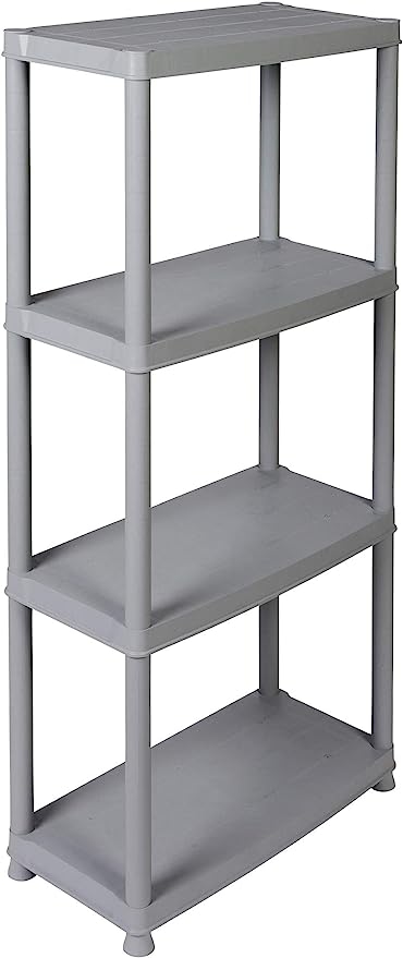 MANO PLASTIČNA POLICA 4 NIVOA 31X61X19CM RF-304