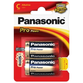 PANASONIC Alkali baterije Power L LR14