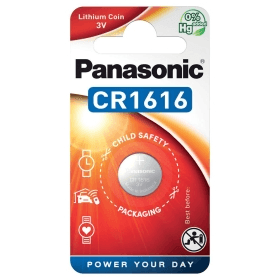 PANASONIC Litijeva gumbasta baterija CR1616EL/1B
