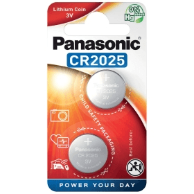 PANASONIC Litijeva gumbasta baterija CR2025EL/2B