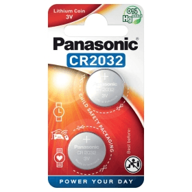 PANASONIC Litijeva gumbasta baterija CR2032EL/2B