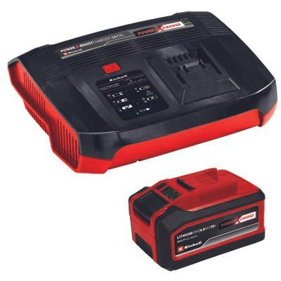 EINHELL PUNJAČ I BATERIJA PXC STARTER KIT, 18V 6.0 Ah & 6A BOOSTER