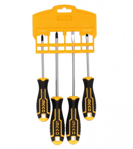 INGCO SET ODVIJAČA 4/1 CR-V HKSD0428