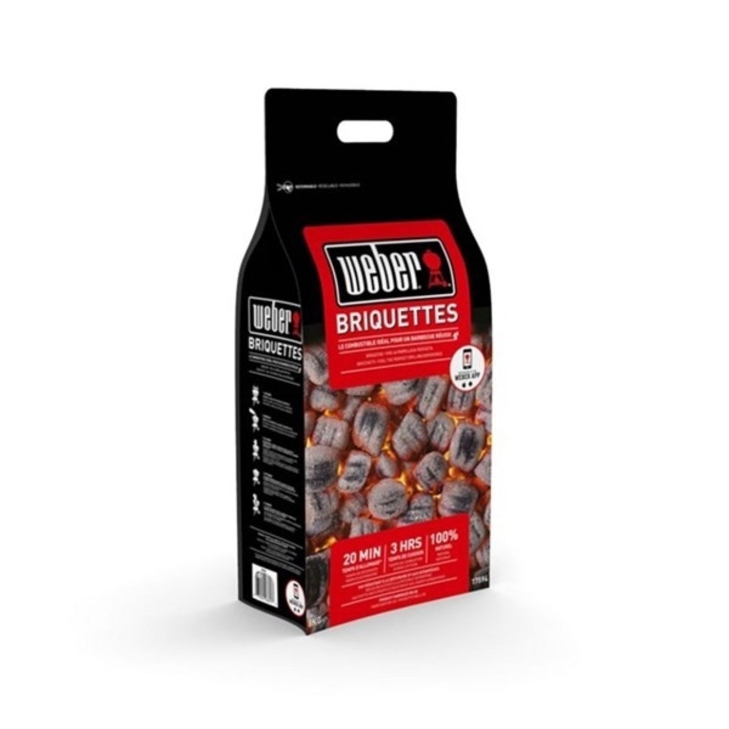 WEBER BRIKET OD DRVENOG UGLJA WEBER 8KG
