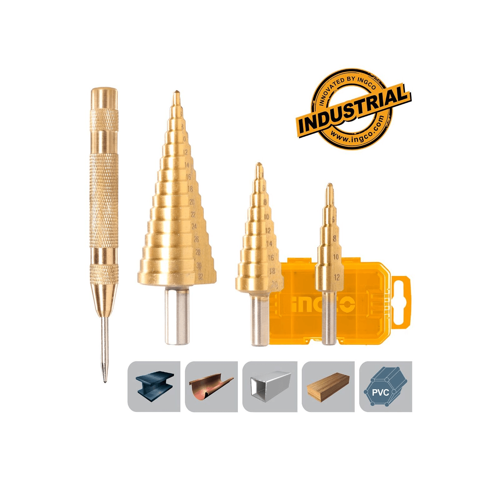 INGCO Svrdla set 4/1 AKSDS2041