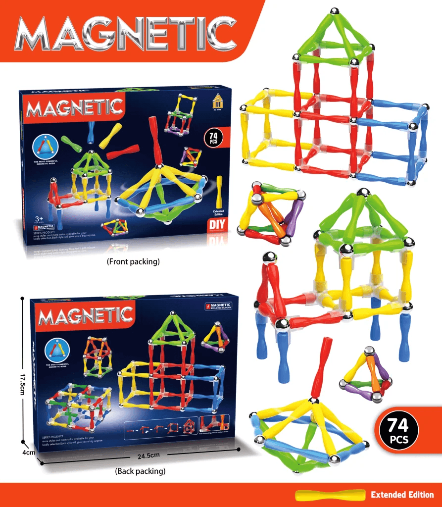 3D slagalica sa magnetnom šipkom MKS432403