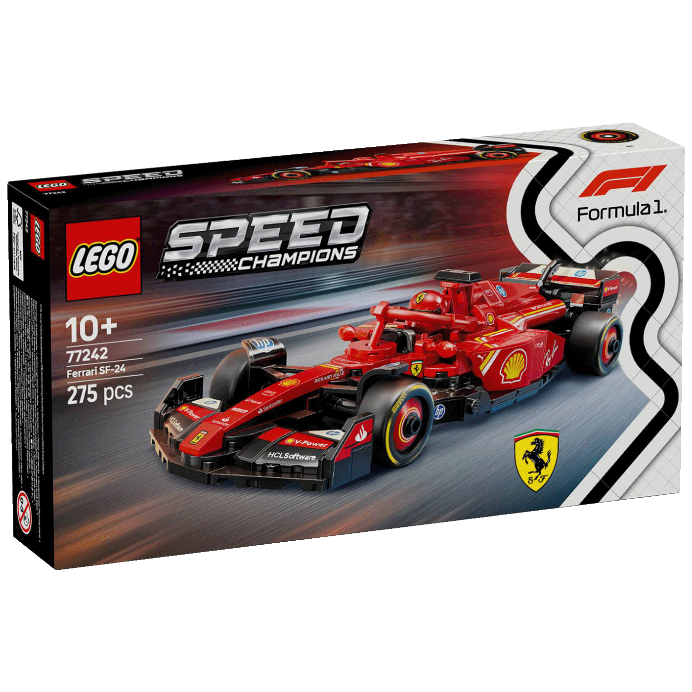 Lego Ferrari SF-24 F1® Trkaći auto, LEGO Speed Champions
