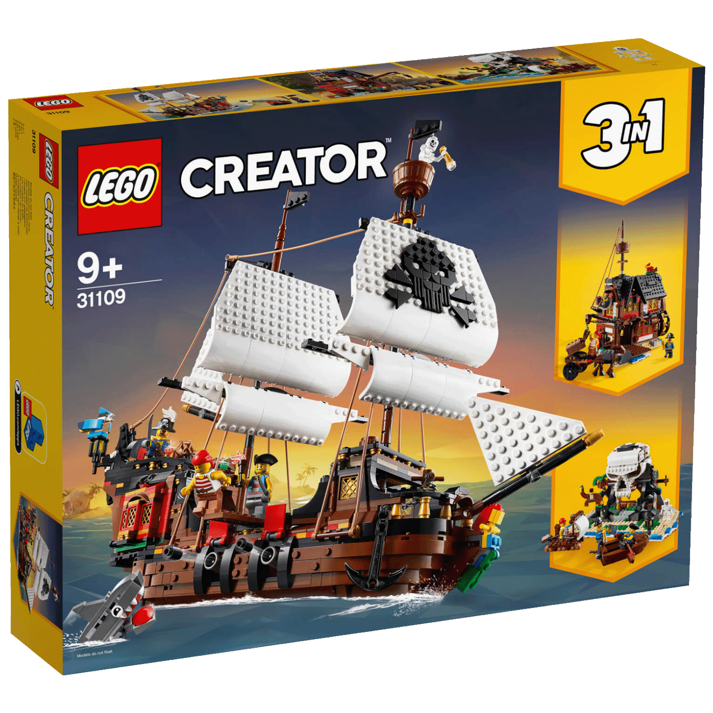 Lego Gusarski brod, LEGO Creator 3in1