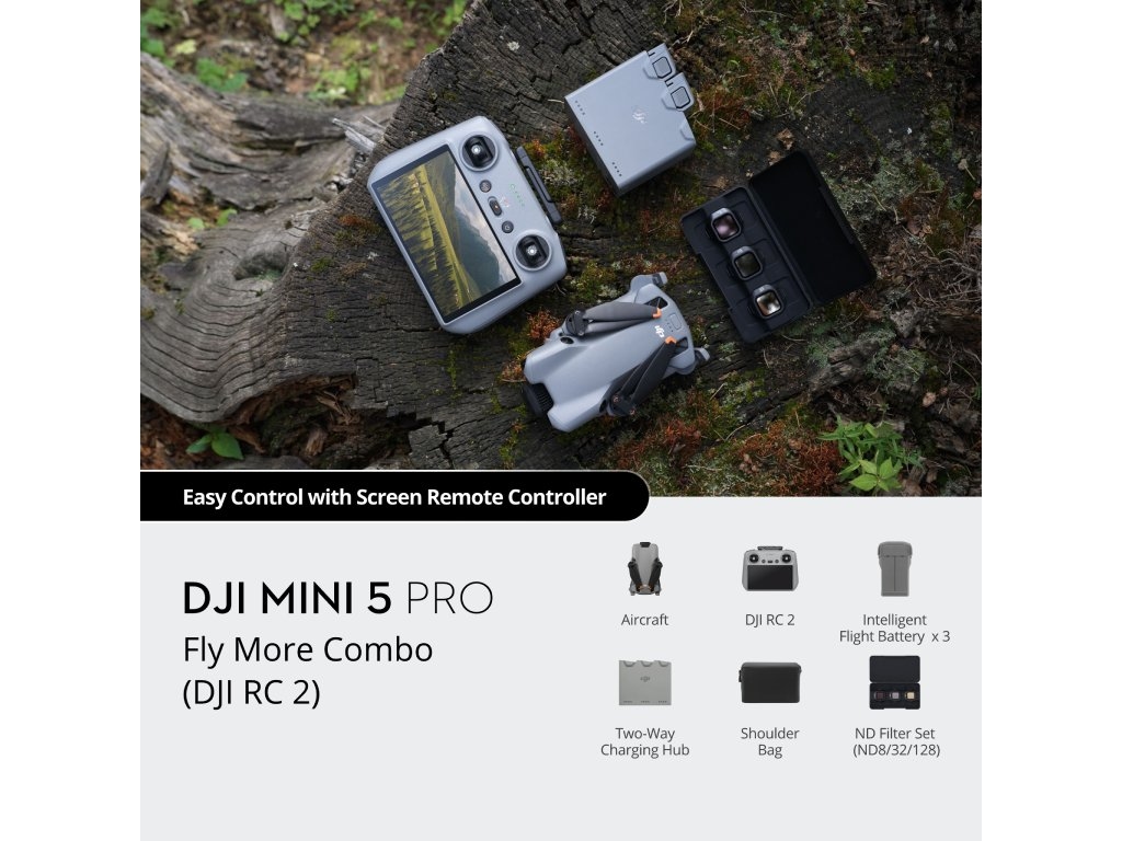DJI Mini 5 pro FMC ( RC2)