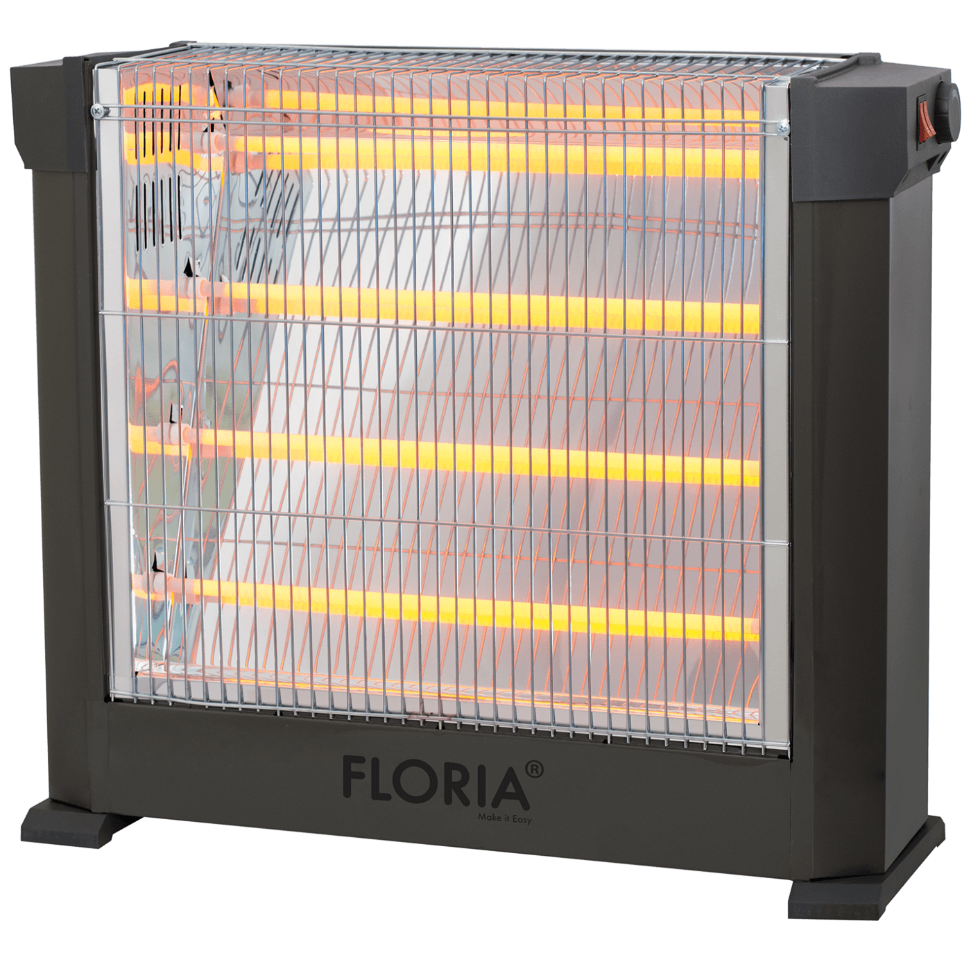 Floria Grijalica sa halogenim ( kvarcnim ) grijačem, 1800 W, crna - ZLN8808