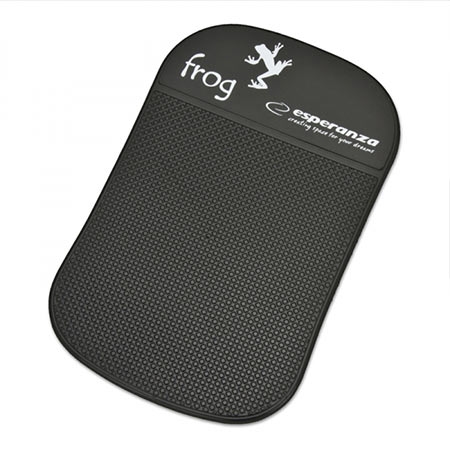 0078453_podloga-za-mobitel-esperanza-frog-anti-slip-super-sticky-black-ef101k