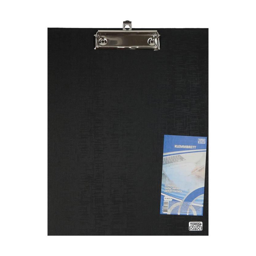 TTO DRŽAČ PAPIRA PREMIUM PP  24,8 X 31,8 cm , CRNA,TTO 407724