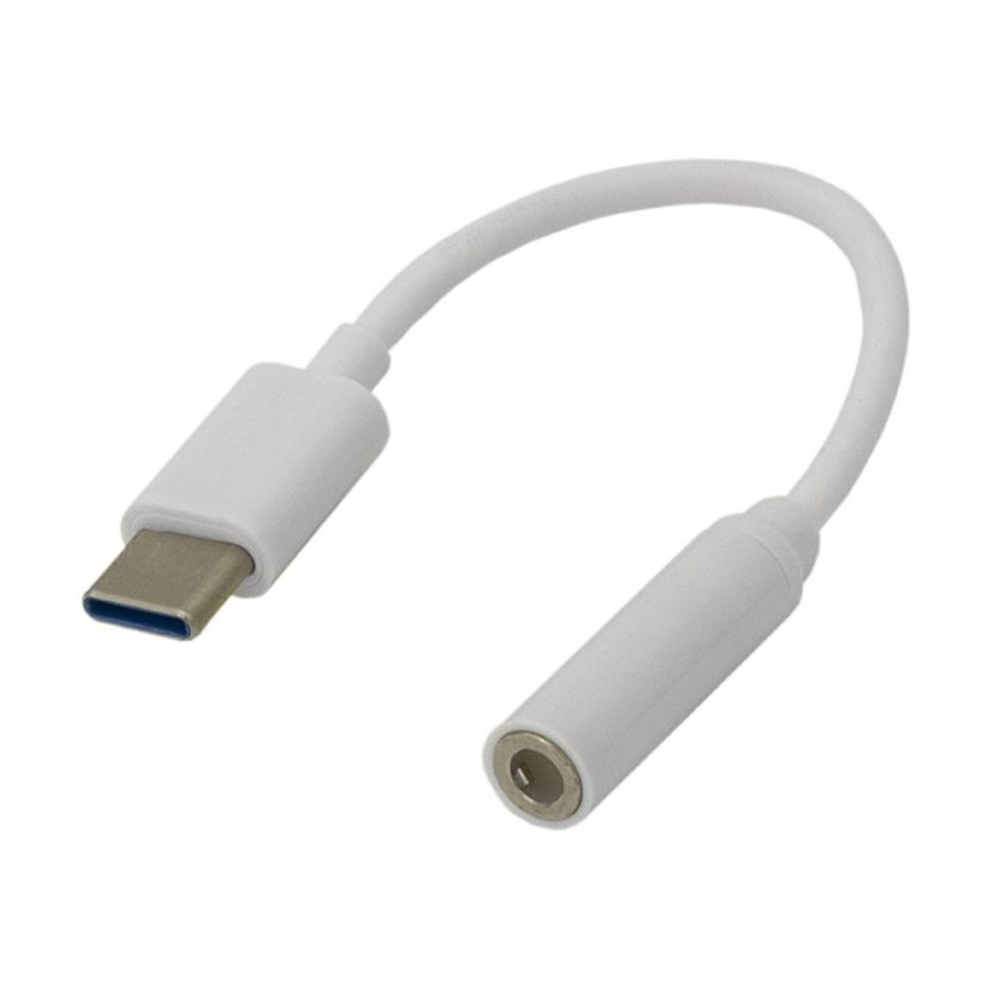 ADAPTER ZA SLUŠALICE - TYPE C NA 3,5 MM - BIJELI