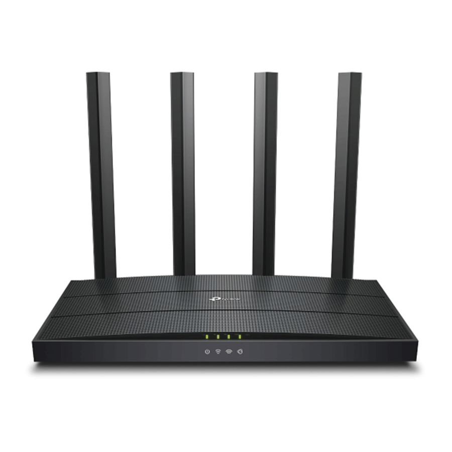ROUTER TP-Link Archer AX12 AX1500 Dual-Band Wi-Fi 6 ruter, 300 Mbps na 2,4 GHz + 1201 Mbps na 5 GHz, 4×ant, 1GHz DC CPU, 1× G WAN port, Archer-AX12